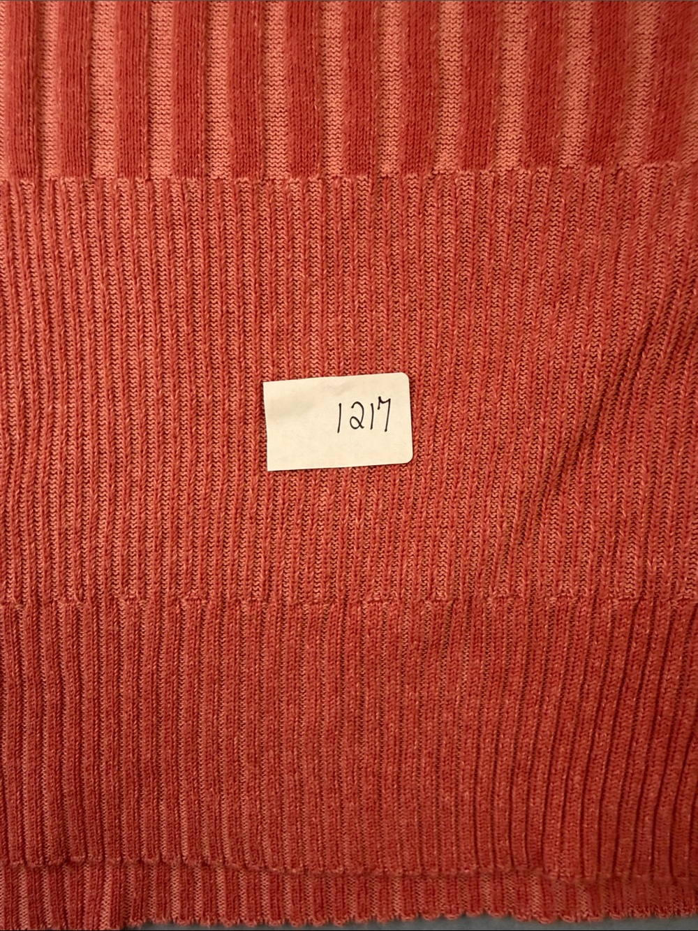 American Eagle Small Soft Ribbed Mock Neck Sweater - Color Rust - Picture 6 of 6